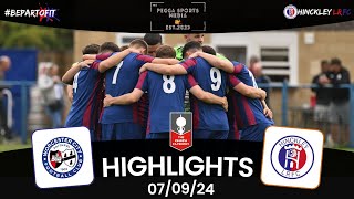 HIGHLIGHTS  Worcester City vs Hinckley LRFC  070924  2425 Season  FA Trophy [upl. by Bathilda]