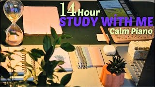 📒12 HR STUDY WİTH ME  Relaxing Fireplace🔥 Rain Sounds 🌧  Pomodoro 60  10⏳️ [upl. by Ittap]