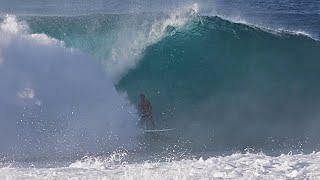 PIPE PRO 24 Super Session Warmup Worlds Best Surf LARGE Pipeline Leading Up to Contest [upl. by Kristos]