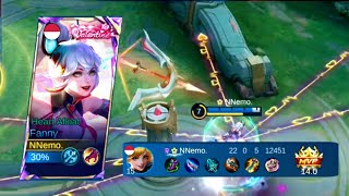 HOW TO USE FANNY WITH LESS CABLES AND WIN  MOBILE LEGENDS [upl. by Erdah]