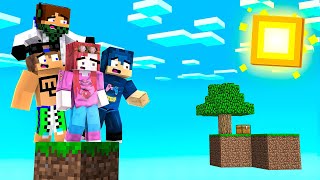 GIOCARE A MINECRAFT CON SOLO 1 BLOCCO EP FINALE [upl. by Ober]