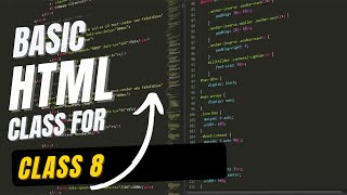 HTML School Level For Class 8  In Nepali Detailed HTML Intro [upl. by Pack253]