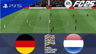 FC 25 Germany vs Netherlands  Nations League 2024  PS5 [upl. by Lorie268]