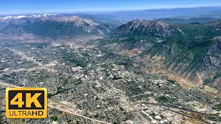 Flying in to Salt Lake City Utah  SLC International Airport [upl. by Melisandra459]