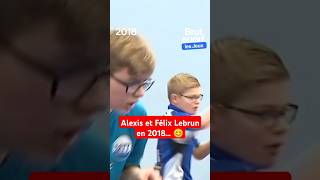 Alexis et Félix Lebrun en 2018… 😊 paris2024 [upl. by Ynnhoj]