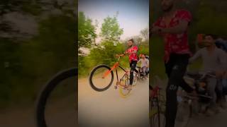 cycle weeling cycle stuntcycle weeling stunt traningsubscribe channelKing boys 47 [upl. by Liuka]