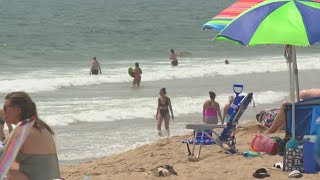 Beach officials urge caution after multiple rip current rescues in Maine [upl. by Moshell666]