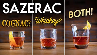 History of the Sazerac  Cognac or Whiskey Cocktail [upl. by Dempsey]