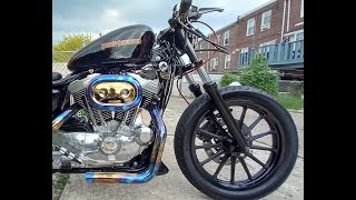 2001 Sportster Bobber Finished [upl. by Richardo176]