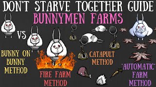 Dont Starve Together Guide Bunnymen Farms  Various Methods [upl. by Ania]