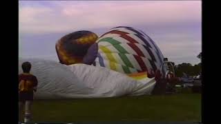 Greensburg Indiana Hot Air Balloon Race 1985 [upl. by Nagard]