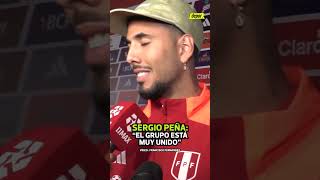 Sergio Peña habla tras su PARTIDAZO ante la selección colombia quotTrabajamos para ganarquot  Depor [upl. by Einwahr]