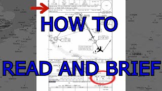 Jeppesen APPROACH CHARTS  How to READ AND BRIEF [upl. by Oirram808]