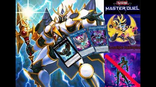 YuGiOh Master Duel LunalightRaidraptor Deck  How to build No 86 Rhongomyniad 6 overlay units [upl. by Esirec670]