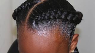 How to do feed in braids on kids  Back to school hairstyles [upl. by Doggett]