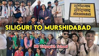 HB Vidyapith School Excursion 20242025  Siliguri To Murshidabad Full Journey School Vlog [upl. by Aysahc273]