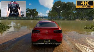 The Crew Motorfest  MERCEDESBENZ GLC 43 AMG  EXTREME OFFROAD with Steering Wheel  4K [upl. by Giuditta]