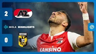 PAVLIDIS SEMPRE TRASCINATORE  AZ ALKMAAR vs VITESSE 20  GOL amp HIGHLIGHTS  EREDIVISIE  MOLA TV [upl. by Belinda589]