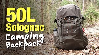 Best budget backpack Solognac 50L Review [upl. by Borrell]