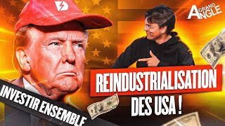 Jinvestis 100M  dans la Réindustrialisation USA de Trump [upl. by Saravat]