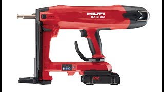 Hilti BX 322 Battery Powered Gun Review [upl. by Sitruc]