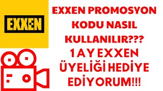 Exxen Promosyon Kodu Nasıl Kullanılır ÇEKİLİŞ YAPIYORUM DETAYLI BİLGİ AÇIKLAMADA👇👇👇 🎉🎉🎉 [upl. by Lyrret464]