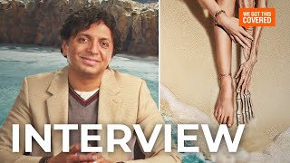 Exclusive Interview M Night Shyamalan Talks OLD HD [upl. by Atwater]