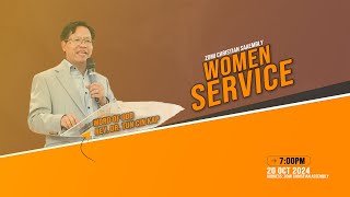 20 Oct 2024 Women Service Sermon  Rev Dr Tun Cin Kap [upl. by Pirri]