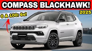 NOVO JEEP COMPASS 2025 MOTOR DE RAMPAGE POR R 266990 BLACKHAWK E OVERLAND [upl. by Mail]