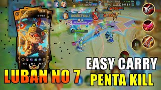 INSANE FULL DMG❗BEST MARKSMAN LUBAN NO7 GAMEPLAY❗HONOR OF KINGS ❗ HOK❗ [upl. by Arac]