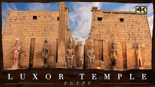 Luxor Temple Luxor 4K ● 🇪🇬 Egypt 2022 [upl. by Claudia]