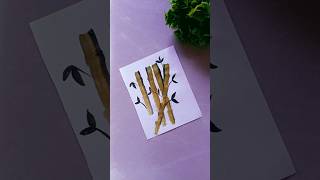 Bamboo painting easy painting  painting paintingeasy shorts youtubeshorts [upl. by Thormora]