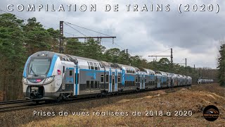 Compilation de vidéos de divers Trains de France 2020 [upl. by Cobby316]