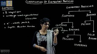 Classification of Elementary Particles  Jeya P  Department of Physics [upl. by Nova]