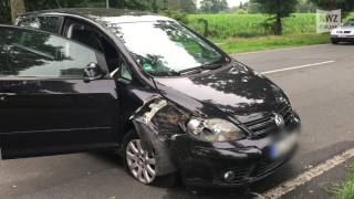 Unfall auf Oldenburger Straße in Wardenburg [upl. by Tessler]