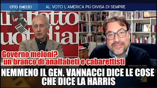 Elezioni USA Travaglio e Montanari Harris Pericolo 3° guerra mondiale Trump simile a Berlusconi [upl. by Litman]