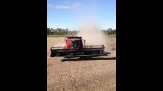 7010 harvesting soybeans [upl. by Adur]