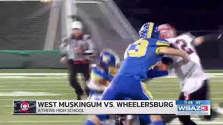 West Muskingum vs Wheelersburg [upl. by Ednutabab256]