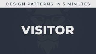 Visitor  Design Patterns in 5 minutes [upl. by Anada]