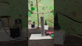 How to make a dc motor with fan 8th class science project diy projects shorts shortsfeed [upl. by Harewood]