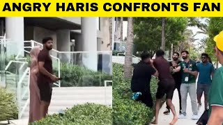 Pakistan pacer Haris Raufs HEATED ARGUMENT with fan goes viral  Sports Today [upl. by Reinar]