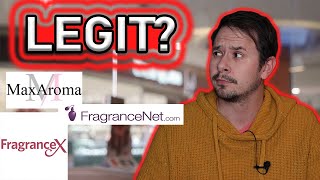 ARE FRAGRANCE DISCOUNTERS LEGIT  DO FRAGRANCENET FRAGRANCEX AND MAXAROMA SELL REAL FRAGRANCE [upl. by Yup921]