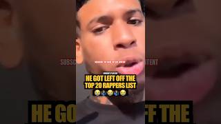 NLE Choppa goes off on Complex over Top 20 Rappers List 😭🤷🏽‍♂️💯 nlechoppa hiphop rap [upl. by Kerianne]