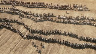 Battle of Waterloo French Cavalry Charge [upl. by Swihart]