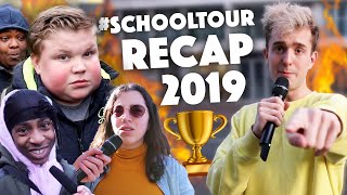 HET BESTE VAN SCHOOLTOUR 2019 🙏🏼😂 RECAP  SCHOOLTOUR 20 [upl. by Levinson242]