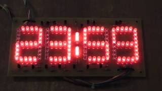 Orologio Digitale a LED con PICmicro  PIC micro Digital Clock [upl. by Rolyab]