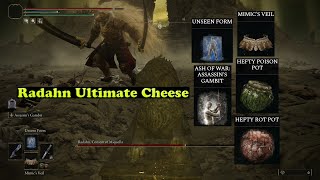 Elden Ring DLC 113 Promised Consort Radahn Ultimate Cheese Patched in 114 [upl. by Oderfodog]