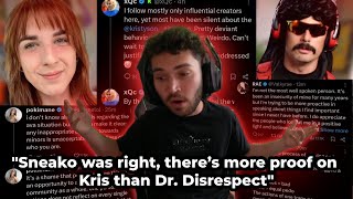 Adin Ross on influencers like Pokimane amp Valkyrae on ADDRESSING Kris Tyson vs Dr Disrespect [upl. by Kcirdaed671]