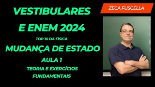 Calorimetria  Mudança de Estado  Aula 1  Teoria Exercícios  Top 10  Vestibulares e Enem 2024 [upl. by Kella891]