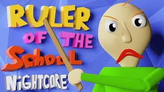 Baldi Song Nightcore quotRuler of The Schoolquot by Fandroid The Musical Robot [upl. by Elleinahc]